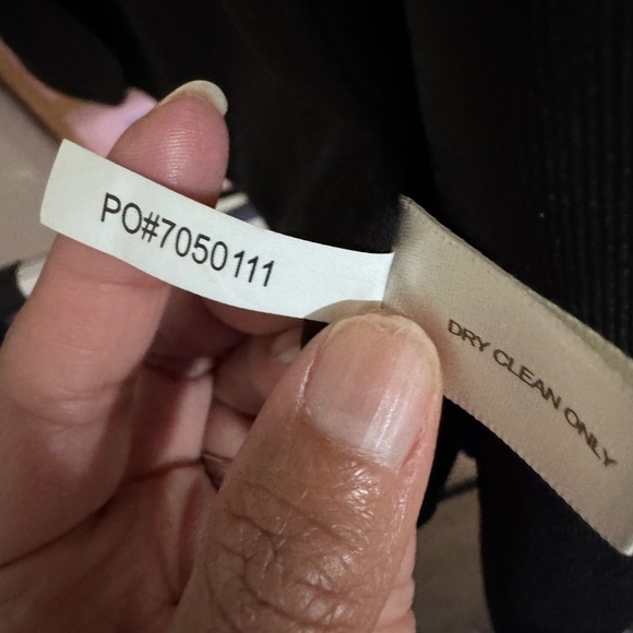 Boston Proper Black Blazer Jacket One Button & No Button Sleeves Size Small - Picture 13 of 13